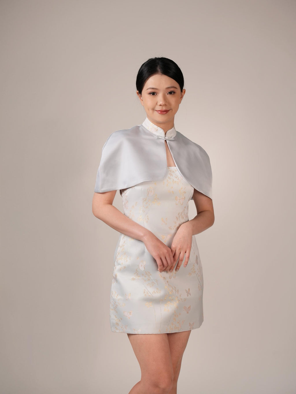 MA Oriental Cape Dress