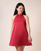 Bloom Ribbon Qipao