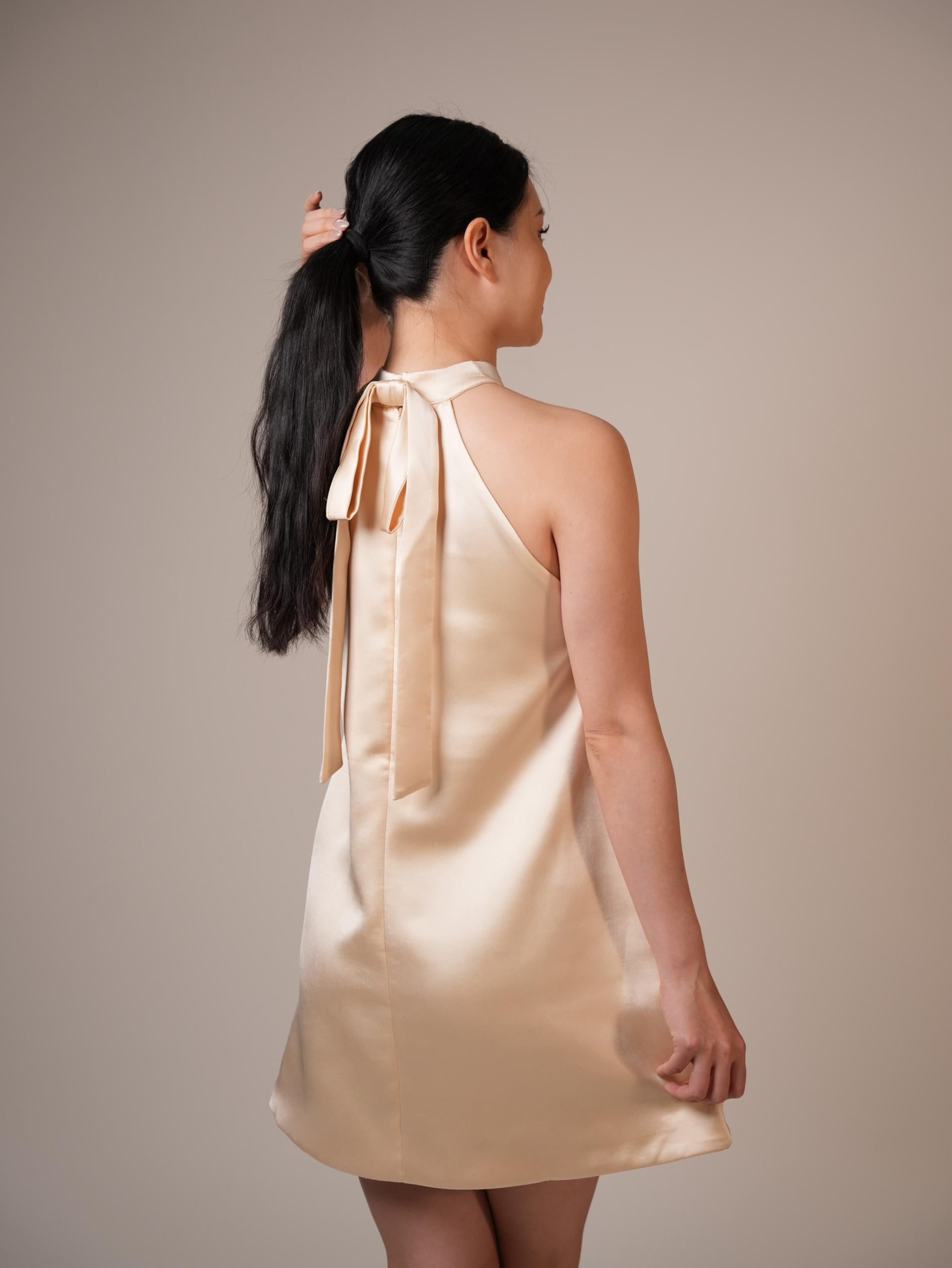 Bloom Ribbon Qipao