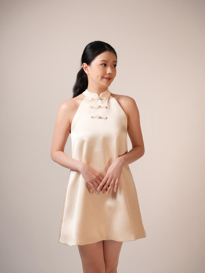 Bloom Ribbon Qipao
