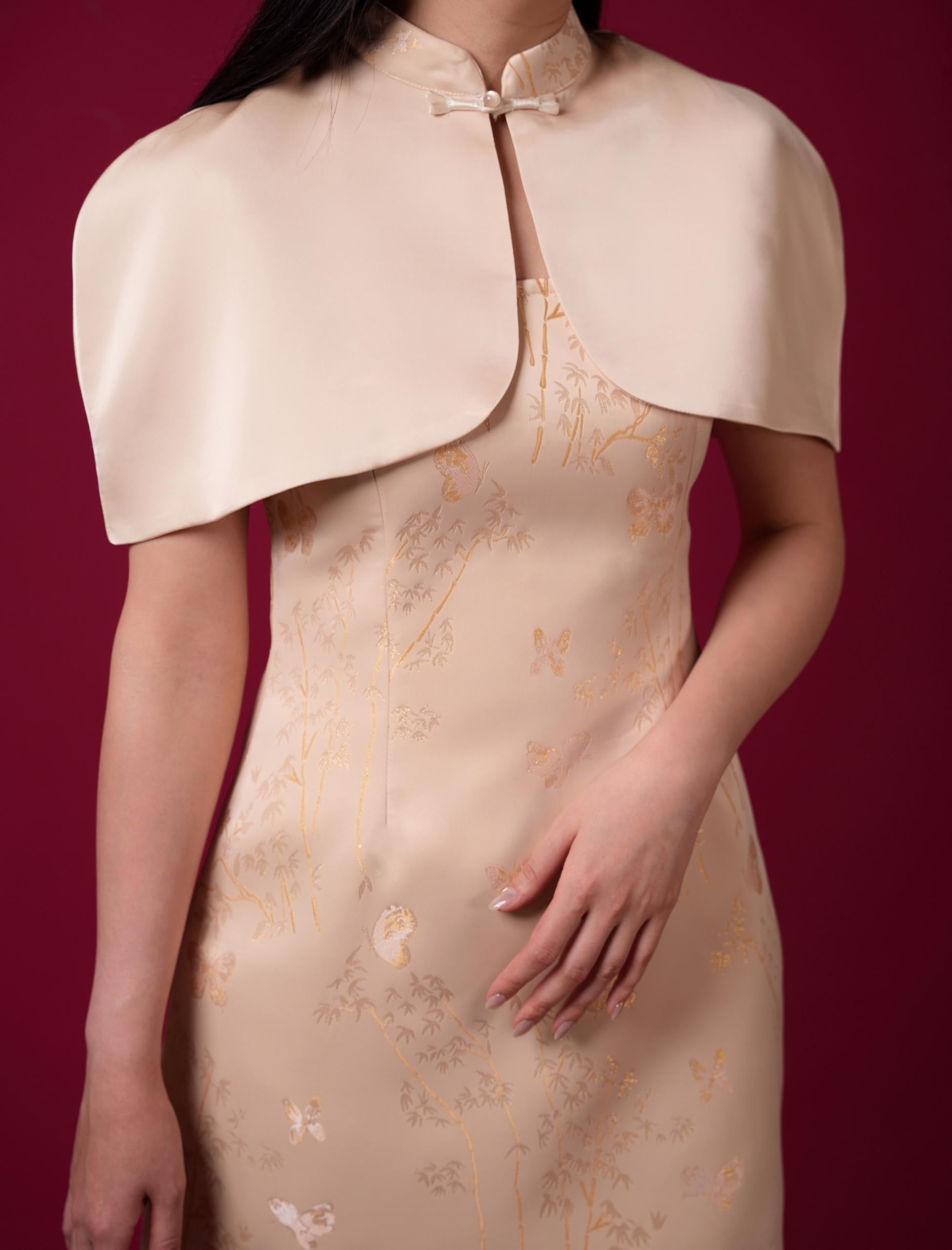 MA Oriental Cape Dress