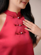 Bloom Ribbon Qipao